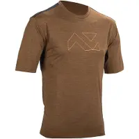 Leatt Trail 1.0 Kurzarm-t-shirt Braun L Mann Braun L