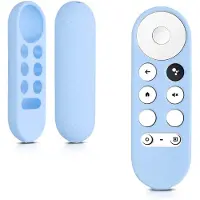 Kwmobile Cover für Google Chromecast 2020 4K / Chromecast 2022 HD Hülle - Passgenaues Remote Cover, Fernbedienung Hülle aus Silikon, TV Zubehör in
