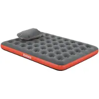Bestway Luftmatratze 2 Personen 203 x 152 x 22 cm Grau und Rot