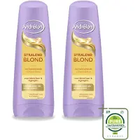Unilever 2 x Andrélon Stralend Blond Conditioner - 200 ml - Großpackung - 2 Stücke