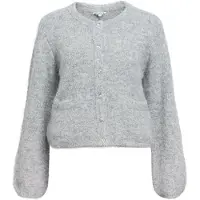 Object Strick Strickjacke Grau XL