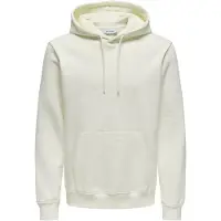 Only & Sons Kapuzenpullover in Cloud Dancer | Gr.: L