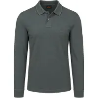 BOSS Passerby 10256683 Orange Langarm-polo