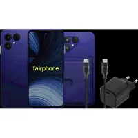 Fairphone 6+ 256GB Blau 5G + Komplettes Zubehörset