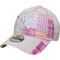 New Era 9Twenty Kinder Cap PATCHWORK NY Yankees beige Child