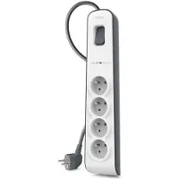 Belkin Surge 4 sockets BSV400ca2M Weiß 2 m