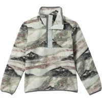 Columbia Youth Helvetia II Printed Half Snap Fleece sedona sage summits, tea light (342) S