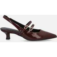 Marco Tozzi Damen Slingback Pumps mit spitzer Kappe 2-29508-45, Größe:36 EU, Farbe:Rot
