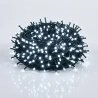 Spetebo 3.12 Weihnachts Lichterkette 180 LED - (kalt) weiß