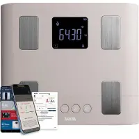 Tanita BC-333LE Familien-Körperanalysewaage, Intelligente Körperfettwaage mit Muskelanalyse für Erwachsene und Kinder ab 5 Jahren, App-Anbindung 150KG