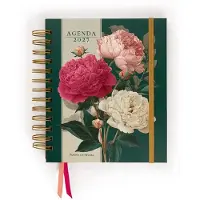Paperclip Schreibtischkalender Blumen 2027 –