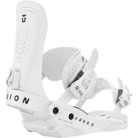 Union - Snowboard-Bindungen - Force White aus Wolle - Größe 41-43 - Weiß