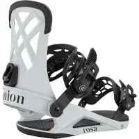 Union - Freestyle Snowboard-Bindungen - Rosa Light Grey - Größe 41-43 - Grau