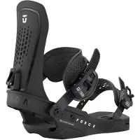 Union - Snowboard-Bindungen - Force Black aus Wolle - Größe 46-48 - schwarz