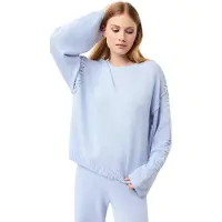 Mandala Loose Pullover halycon blue S