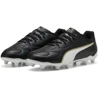 Puma King 20 Play Fgag Jr black-white-gold (02) 3