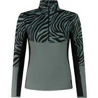 Protest PRTMeline 1/4 zip active top Evergreen
