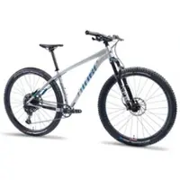 Niner AIR 9 Hardtail MTB 29" | SRAM 12-fach | Fox Float 32 | silber/blau | Modell 2023 | M