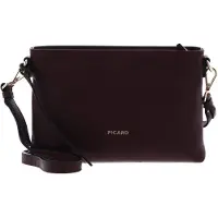 PICARD Leder Umhängetasche Java Crossbody Bag Chianti weinrot