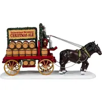 Lemax Weihnachtsbier Lieferung 11x28x16 cm Weihnachtshaus