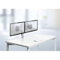 Novus Monitorsäule TSS Duo Teleskop 400, für 2 Monitore, 2 x Teleskop-Tragarme