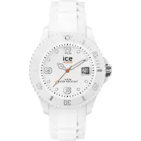 Ice Watch Ice-Watch - ICE forever White - Weiße Herren/Uniuhr mit Silikonarmband - 0001