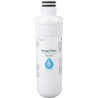 Dripio Kühlschrankwasserfilter ADQ747935, Aktivkohle, 6 Monate