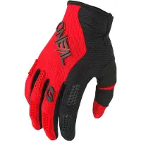 O'Neal Element Racewear Schwarz Rot Kinder Motocross Handschuhe Größe XL