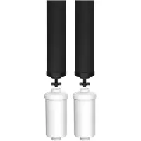 OEM Wasserfilter-Set, 4 Stück, schwarz, für Schwerkraftsysteme