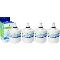 Dripio Wasserfilter 4er-Pack kompatibel mit Samsung Kühlschrank
