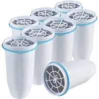 OEM Wasserfilterpatronen, 8 Stück, entfernt 99,9% Blei, Chlor, Fluorid