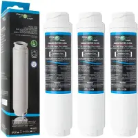 OEM Wasserfilter für Side-by-Side Kühlschrank, 3er-Pack, Aktivkohle