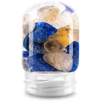 OEM Edelstein-Einsatz ViA Gempod INSPIRATION Lapis Lazuli Rutilquarz