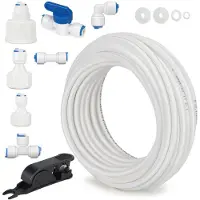 Dripio Rohrverbindungsset, 15 m Wasserzuleitung, 1/4 Zoll, 10-teilig