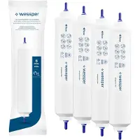 Dripio Wasserfilter für Kühlschränke, 2 Stück, kompatibel mit Samsung/LG