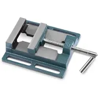 Merkloos Omgoods – Maschinenbankschraube – Bohrmaschinen-Bankschraube – Nachhaltiges Design – Schwarz – Bohrklemme – Perfekt für Präzisionsarbeiten – 10,2 cm Spannweite