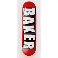 Baker Brand Logo 8.25" Skateboard Deck red / white Gr. Uni