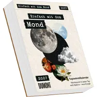 Sonstige Verlage Tagesabreißkalender Einfach mit dem Mond 2027, 12,5 x 16 cm, tägliche Mondimpulse zum Aufstellen