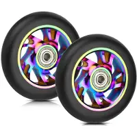 Merkloos Solidchoice – Set mit 2 Stunt-Scooter-Rädern, 110 mm, mit ABEC-9-Lagern