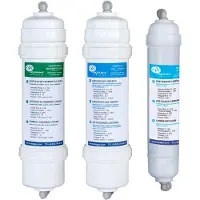 Dripio 3er-Set Inline-Filter für Umkehrosmose, 5 µm Sediment, GAC, Nachfilter
