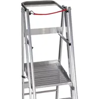 Euroline Premium 32777 Podestleiter fahrbar 12 Stufen