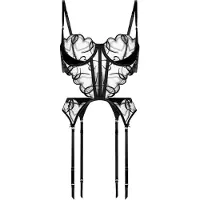 Hunkemoller Olivia Bustier Schwarz