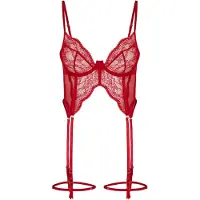 Hunkemoller Bustier Isabelle Rot