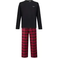 GUESS Pyjama U6BX05 K5382 Schwarz Regular Fit