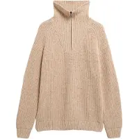 Armedangels TWEED-STRICK-TROYER | recycelter Woll-Mix - beige (M)
