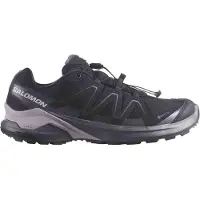 Salomon Trailrunningschuh "EXAMOTION GORE-TEX", Damen, Gr. 39, schwarz (schwarz, nine iron, nirvana), Synthetik, Textil, Schuhe Trailrunningschuh, wasserdicht