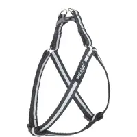 Amiplay Verstellbares Hundegeschirr SHINE, Schwarz L