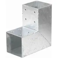 Tetzner & Jentzsch QUATRO-Steckverbinder Ecke einfach 20 x 20 x 9 cm für 9 x 9 cm