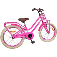 vidaXL Kinderfahrrad 20 Zoll für 6-11 Jahre alt Dunkelrosa