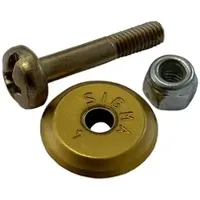 Sigma Ersatzrädchen KLASSIK / Ø 12 mm aus Titanstahl inkl. Achse (Art. 014T)